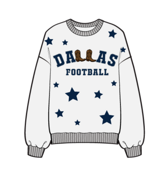 blue star sweatshirt