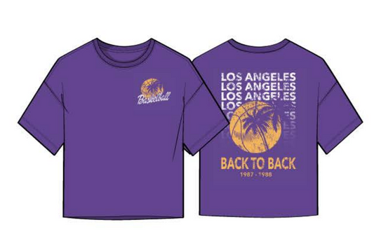 back to back tee | purple