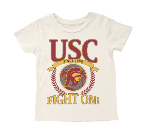 elfin fan club x usc fight on tee